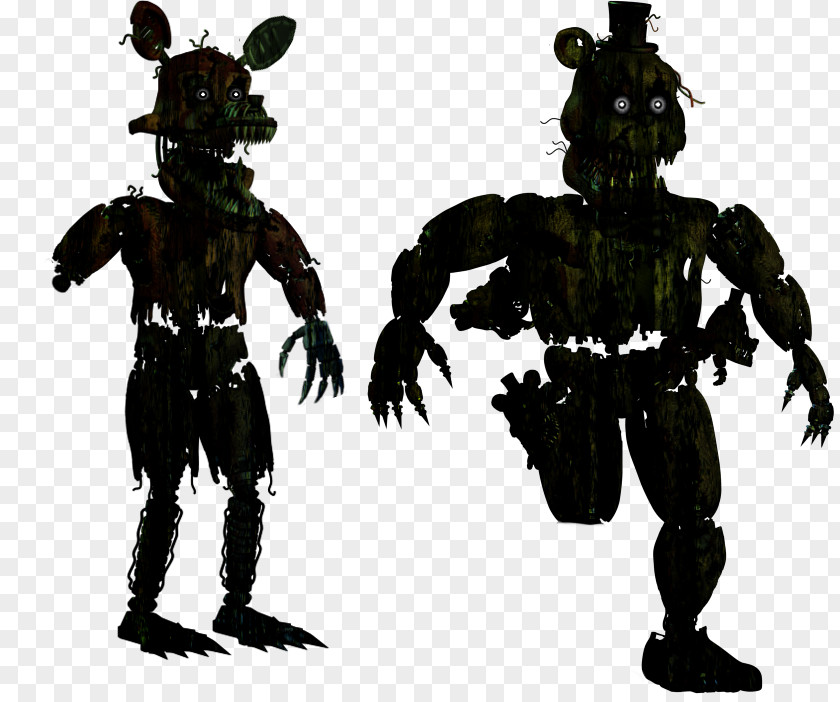 Nightmare Foxy Five Nights At Freddy's 4 3 2 Freddy's: Sister Location PNG