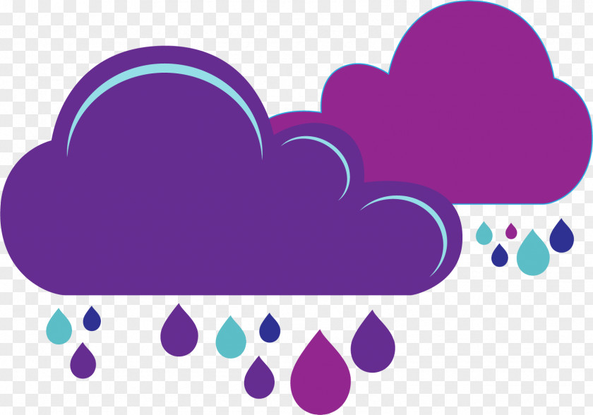 Purple Rainy Days Rain PNG