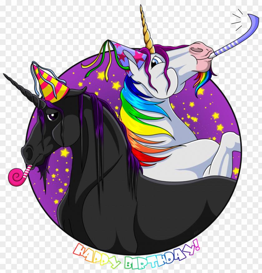 Unicorn Birthday DeviantArt Work Of Art PNG