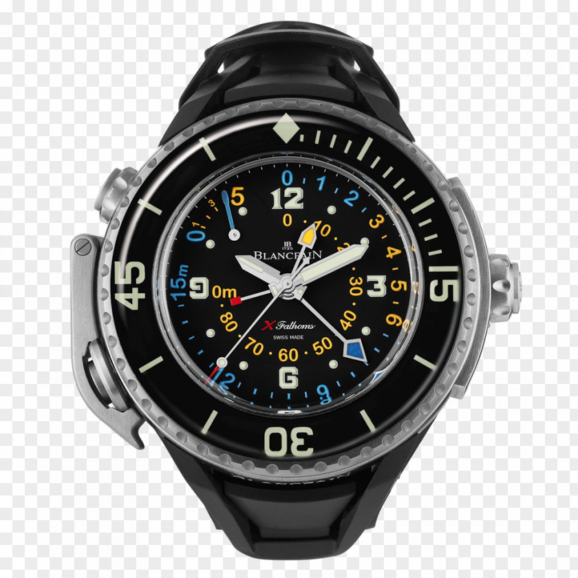 Watch Blancpain Fifty Fathoms Diving Villeret PNG