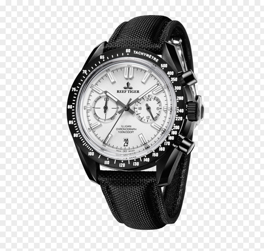 Watch Chronograph Strap Water Resistant Mark Police PNG