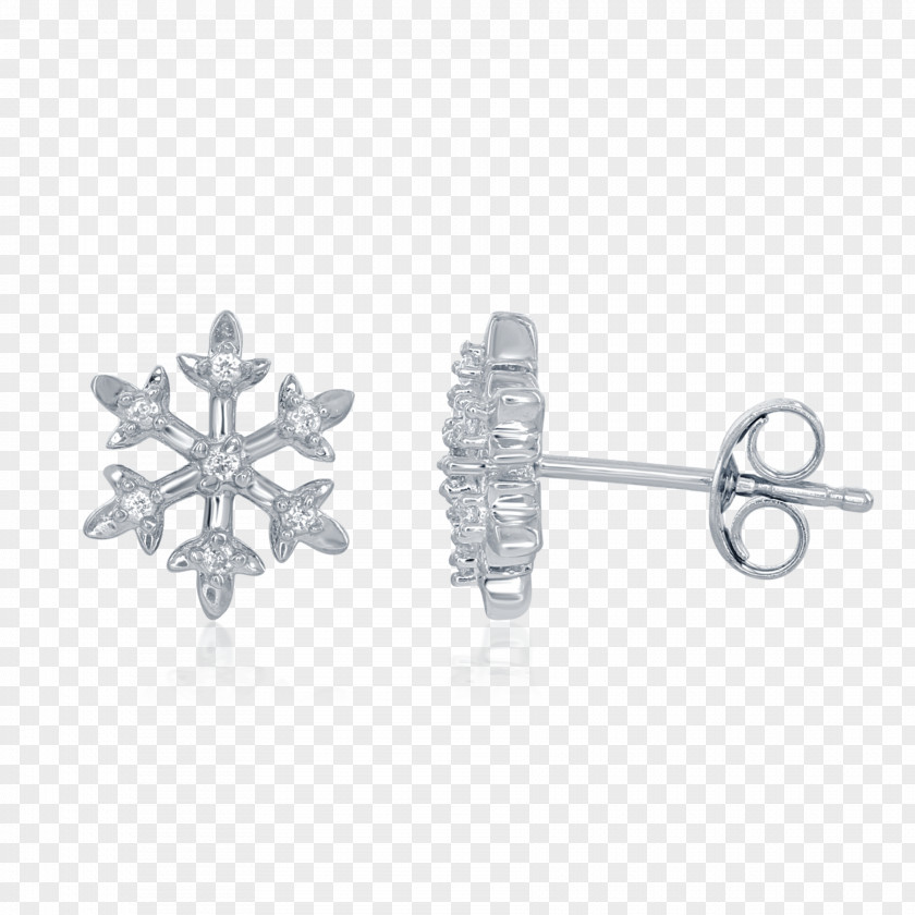 Snowflake Pendant Earring Elsa Jewellery Diamond PNG