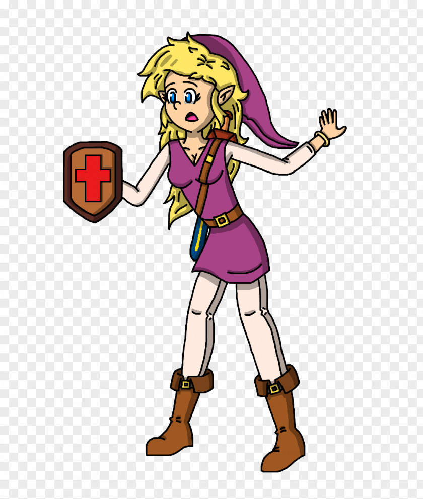 The Legend Of Zelda Link Princess PNG