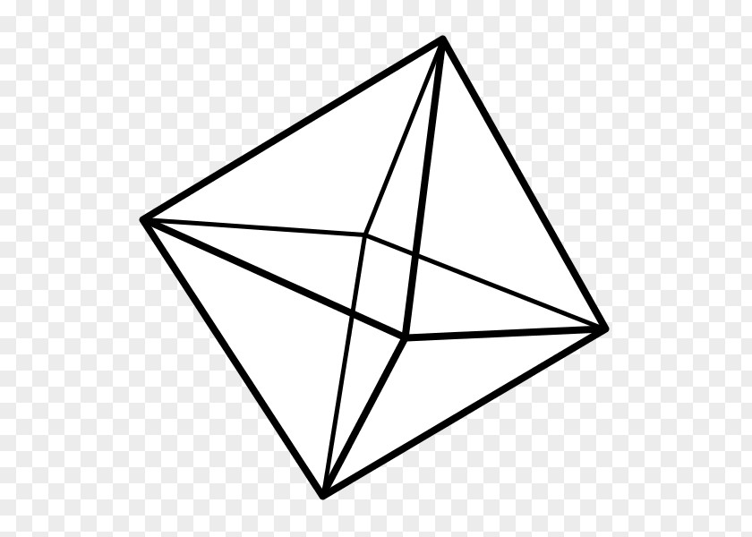 Triangle Octahedron Octahedral Molecular Geometry Symmetry PNG