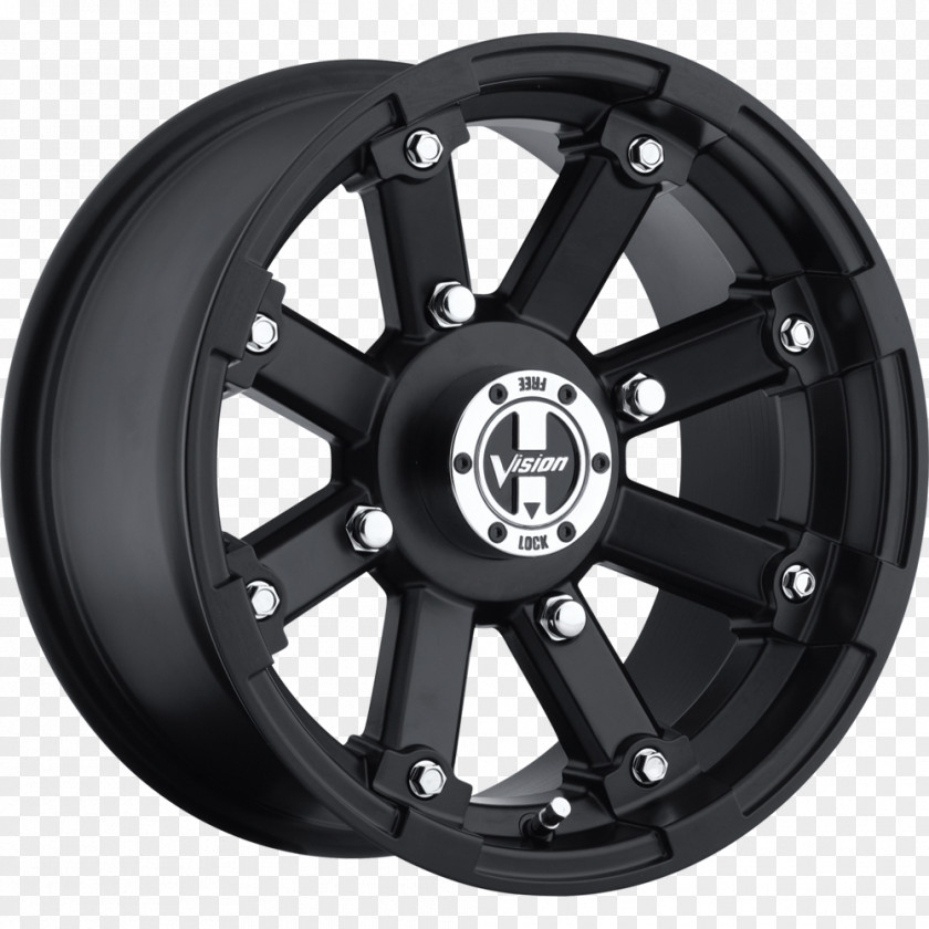 Black Tire Rim Car Wheel Sizing Off-roading PNG