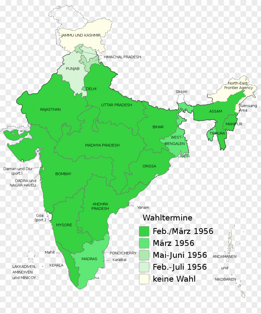 India World Map PNG