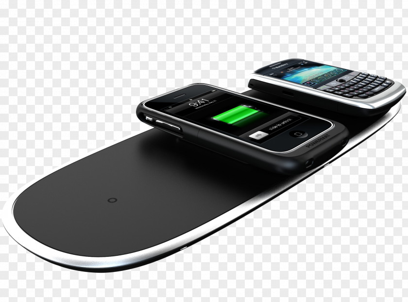 Iphone Battery Charger Powermat Technologies Ltd. Inductive Charging IPhone Qi PNG