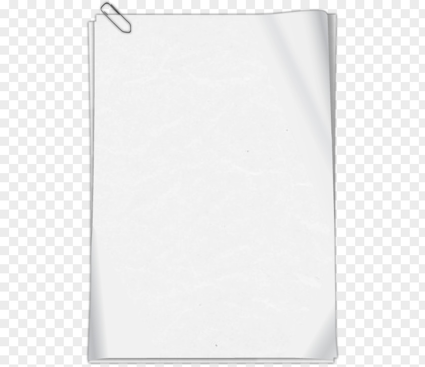 Paper White Black Rectangle PNG