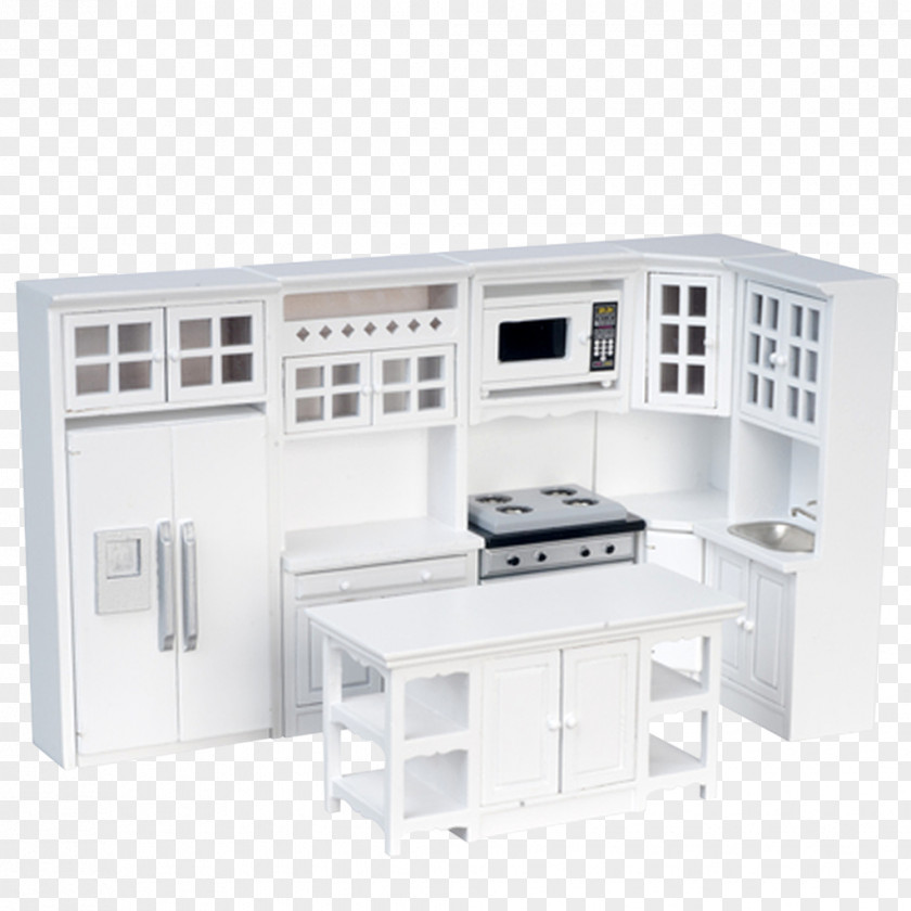 Toy Furniture Dollhouse Kitchen Table PNG