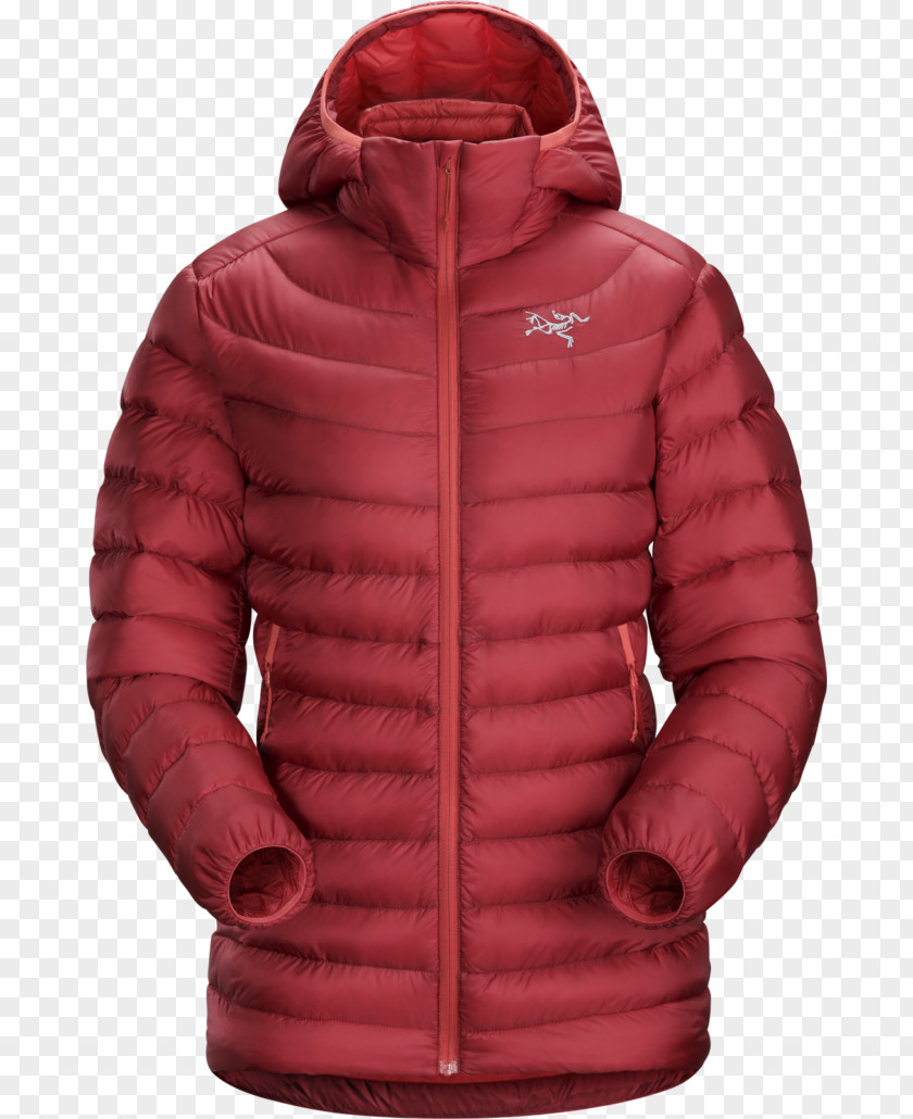 Jacket Hoodie Arc'teryx Down Feather Clothing PNG