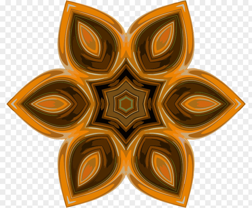 Symmetric Symmetry Hexagon Octagon Ornament Pattern PNG