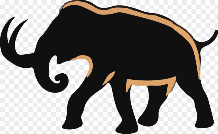 African Elephant Indian Woolly Mammoth Extinction Clip Art PNG