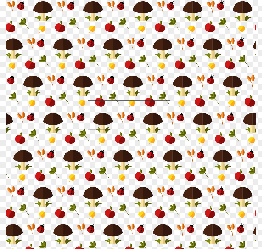 Autumn Shading Vector Material Personal Identification Number Ornament Paper Pattern PNG