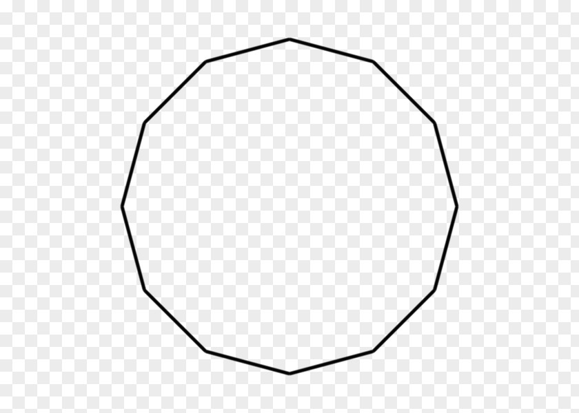 Circle Regular Polygon Decagon Shape PNG