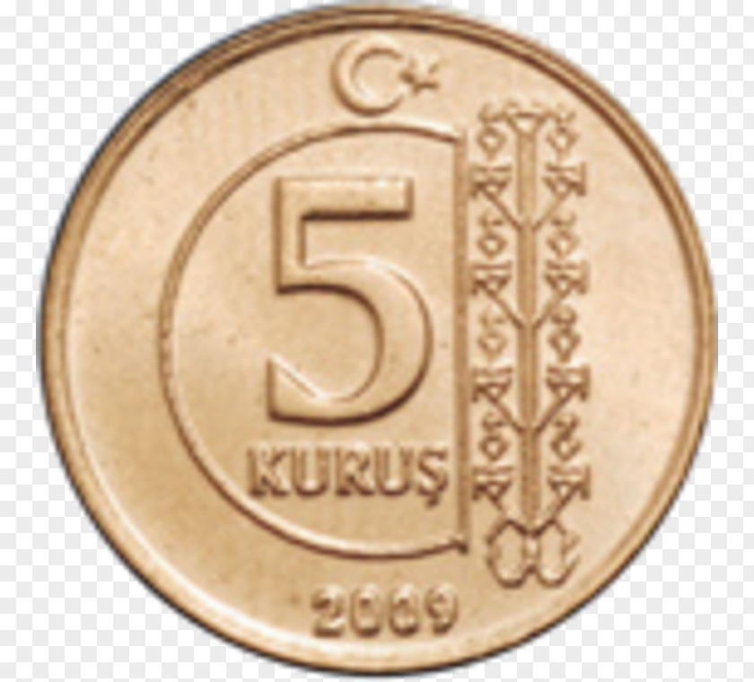 Coin Turkey Kuruş Turkish Lira Tree Of Life PNG