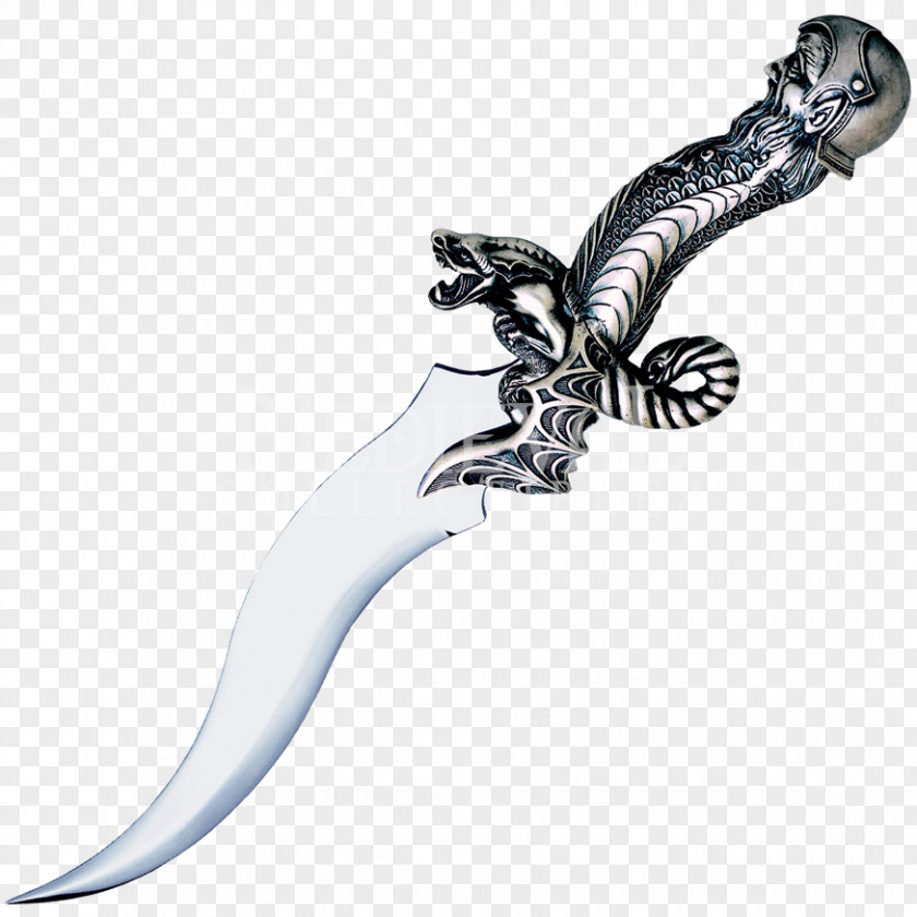 Dagger Combat Knife Janbiya Kris PNG