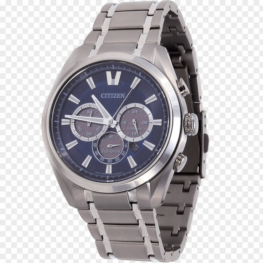 Eco-Drive Platinum Watch Strap Uhrenarmband PNG