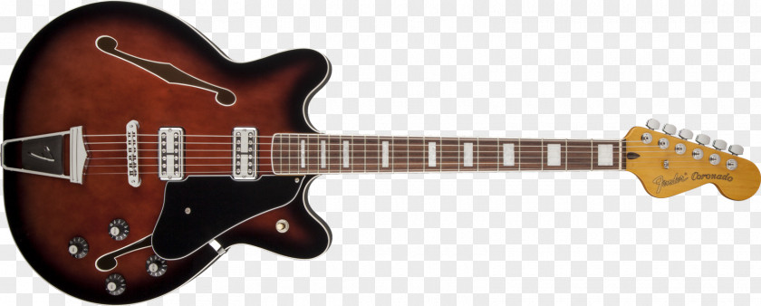 Guitar Fender Coronado Starcaster Stratocaster Precision Bass Telecaster PNG