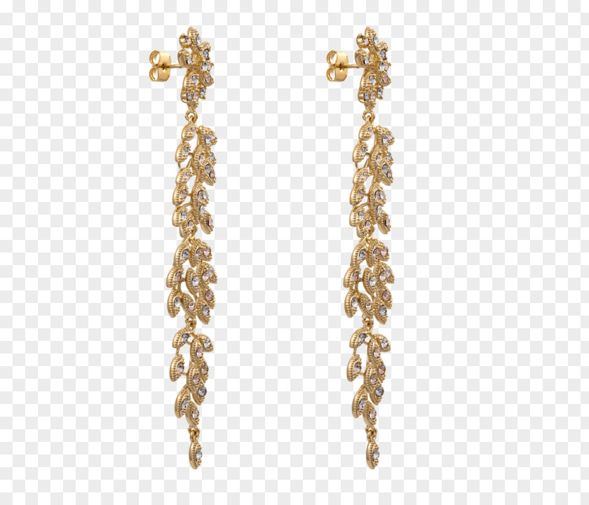Jewellery Earring Body Gold Crystal PNG