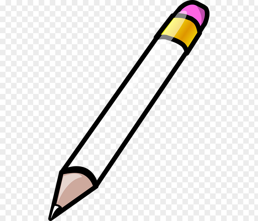 Pencil Clip Art Colored Openclipart Image PNG