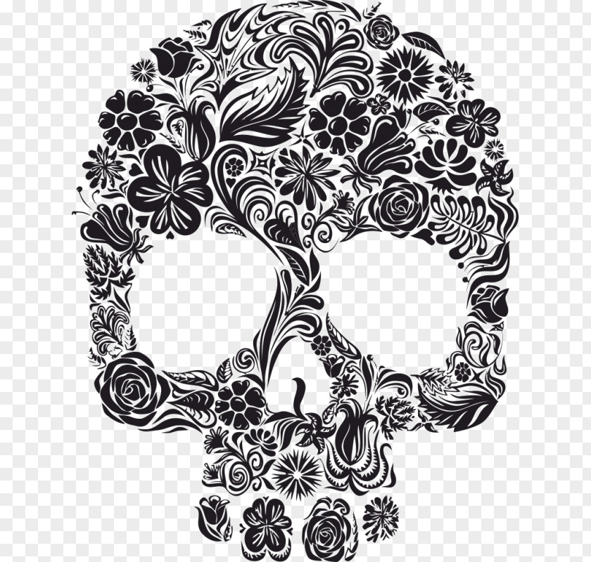 Skull Calavera And Crossbones Human Symbolism PNG