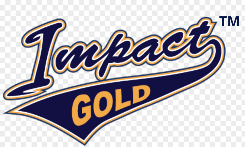 Teamwork Goals Meet Impact Logo Fastpitch Softball Gold PNG