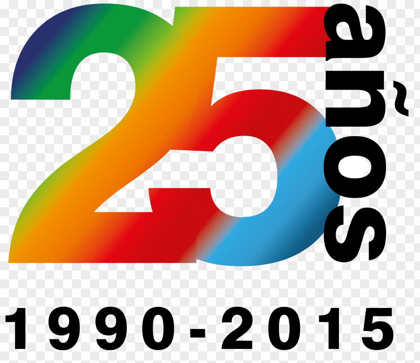 25 Anos Logo Anniversary Brand Clip Art Product PNG