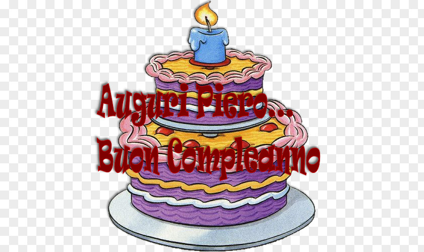 Birthday Cake Sugar Decorating PNG