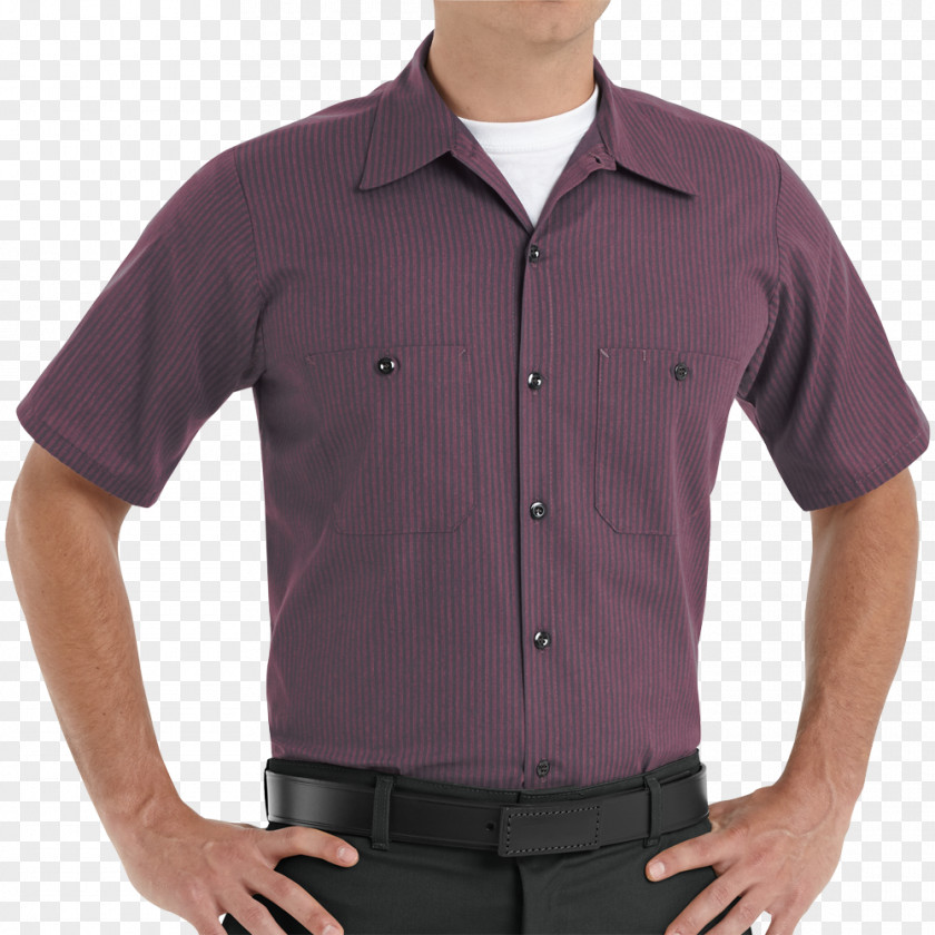 Button Long-sleeved T-shirt Dress Shirt PNG