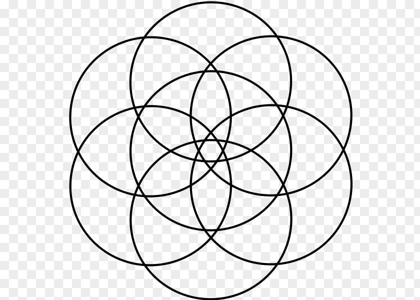 Circle Overlapping Circles Grid Islamic Geometric Patterns Sacred Geometry PNG