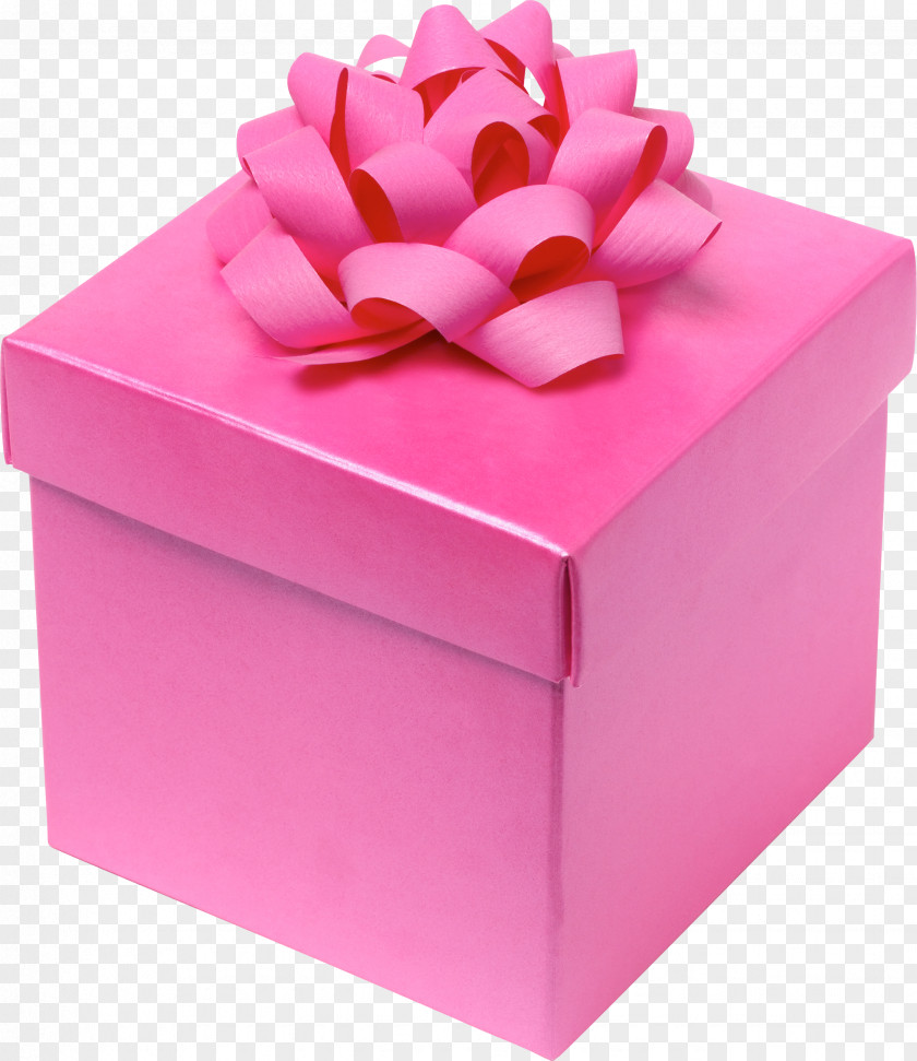 Gift Ribbon Box Clip Art PNG