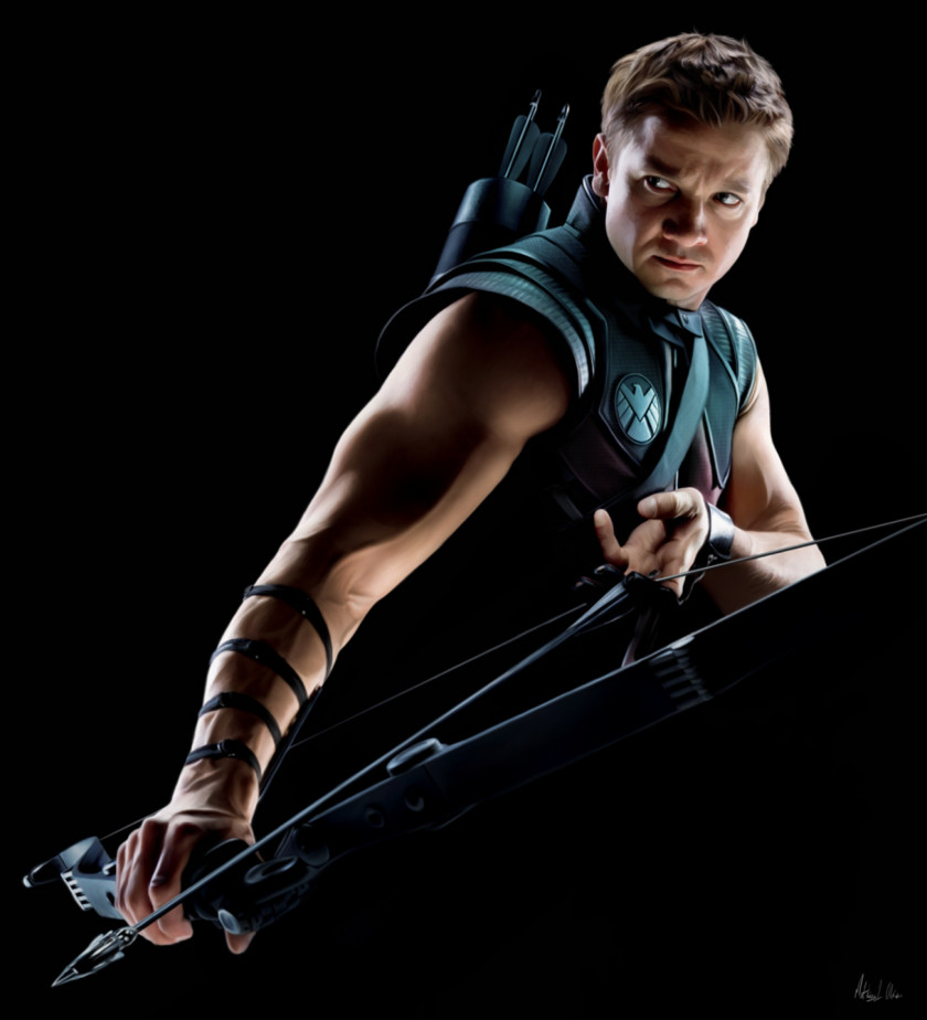 Hawkeye Jeremy Renner Clint Barton Black Widow Thor Captain America PNG
