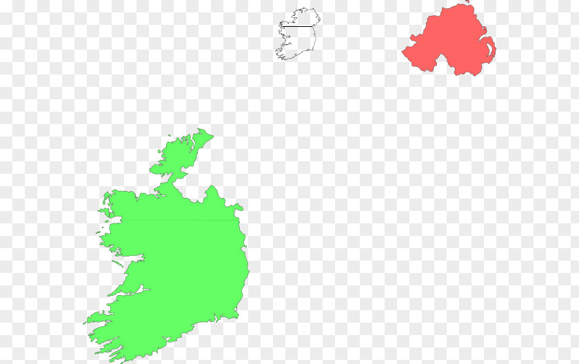 Ireland Cork Partition Of Irish War Independence Vector Map PNG