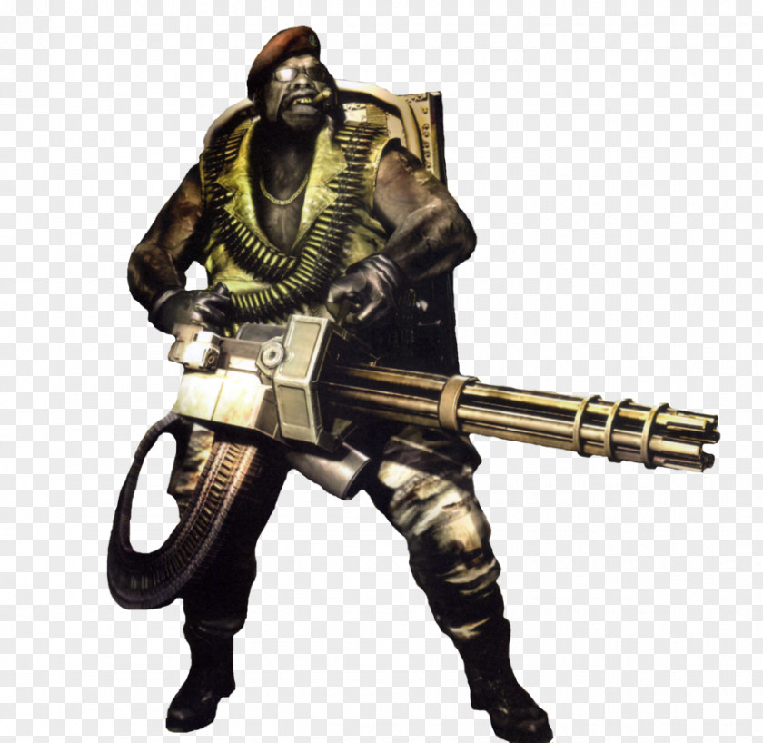 Resident Evil 5 Gatling Gun Sniper Rifle 4 PNG gun rifle 4, clipart PNG