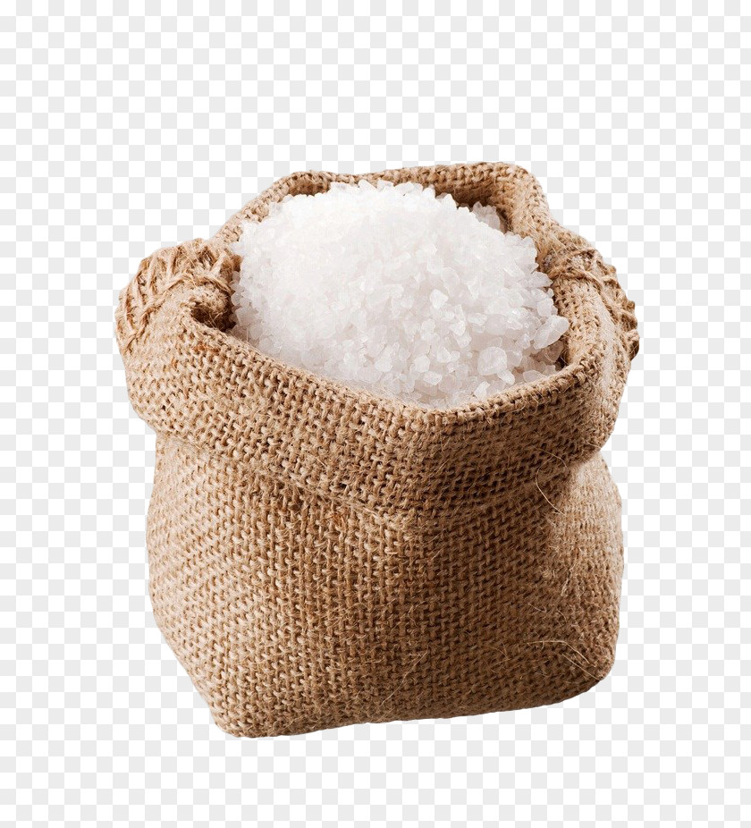 The Coarse Salt In Sack Sea Kosher Stock Photography Gunny PNG