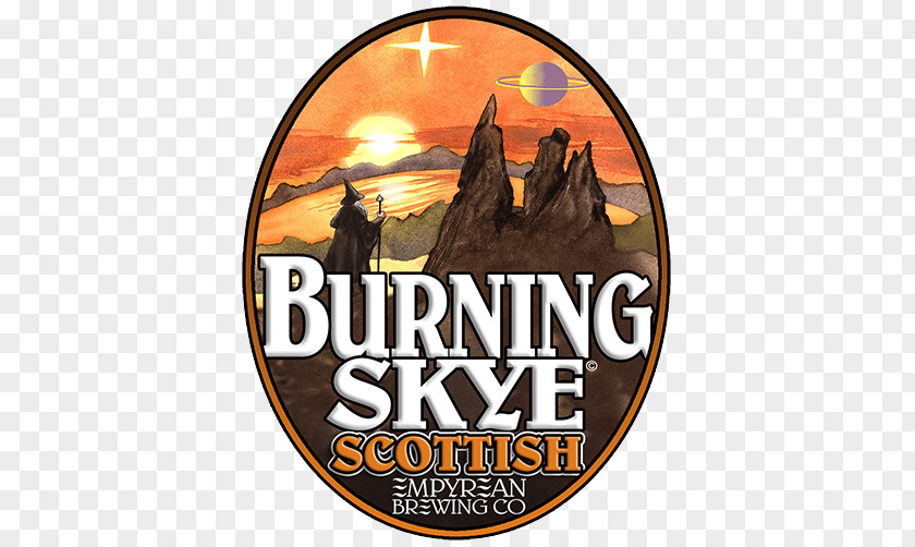 Burning City Empyrean Brewing Company Beer Ale Lager PNG