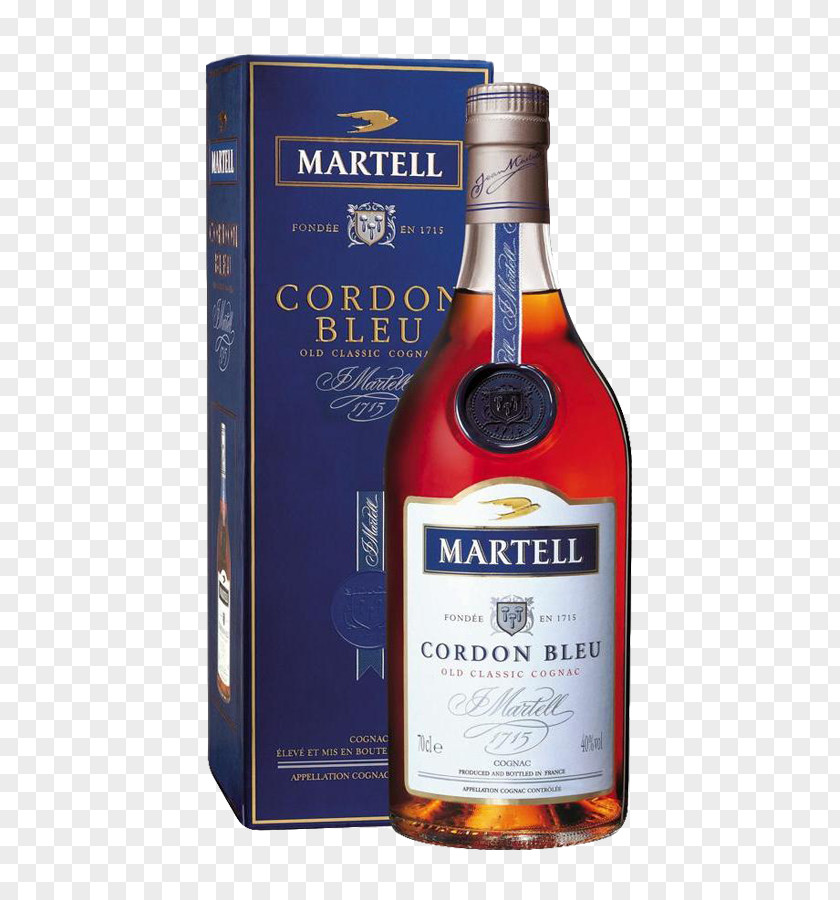 Cognac Distilled Beverage Brandy Cordon Bleu Martell PNG