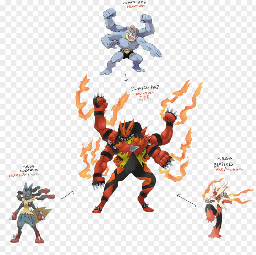 Fist Of Fury Pokémon X And Y Lucario Blaziken Image PNG