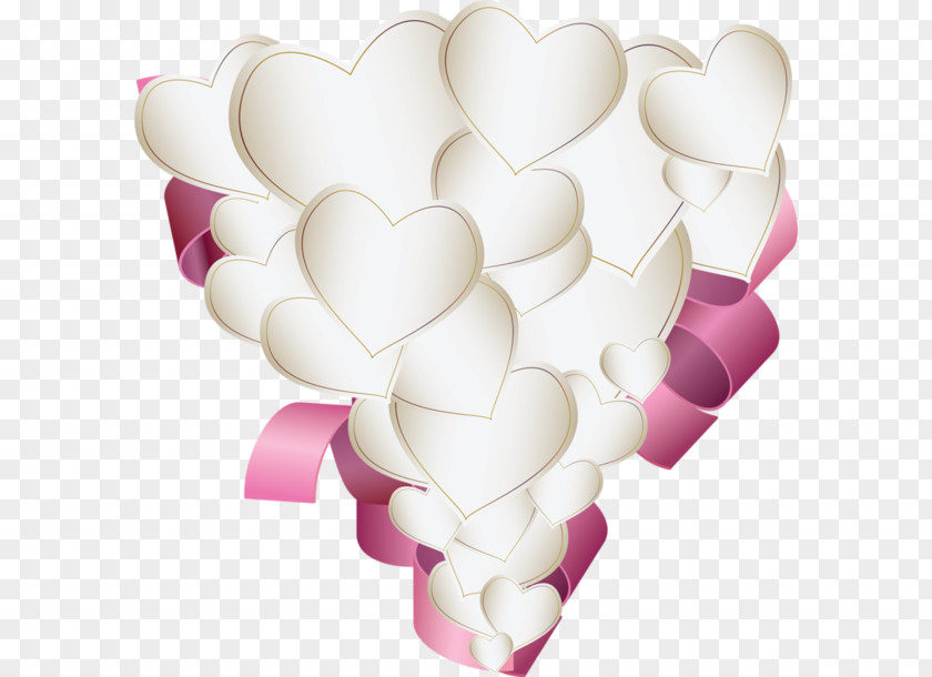 Heart Valentine's Day Love Pattern PNG