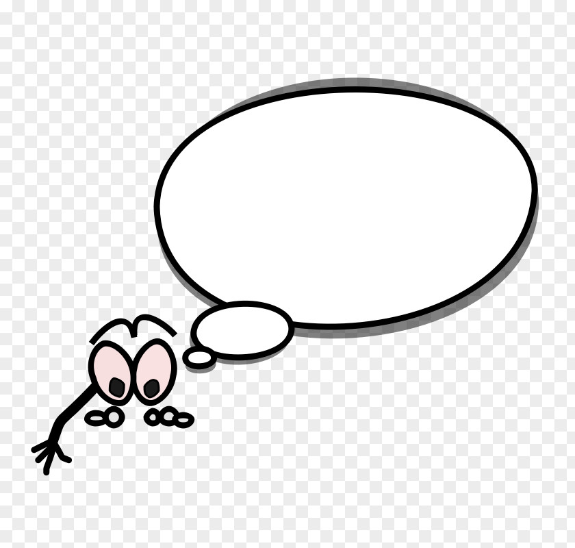 Thinking Bubble Image Speech Balloon Cartoon Comics Clip Art PNG
