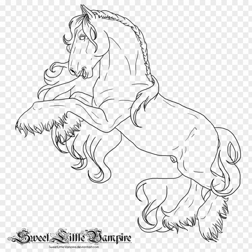 Mustang Drawing Line Art /m/02csf Animal PNG