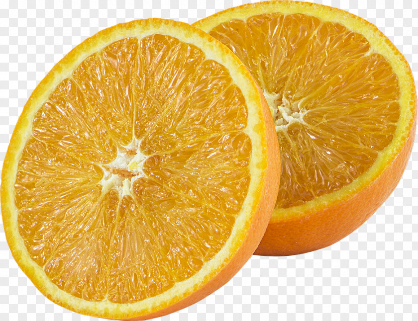 Oranges And Orange Slices Juice Lemon Mandarin PNG