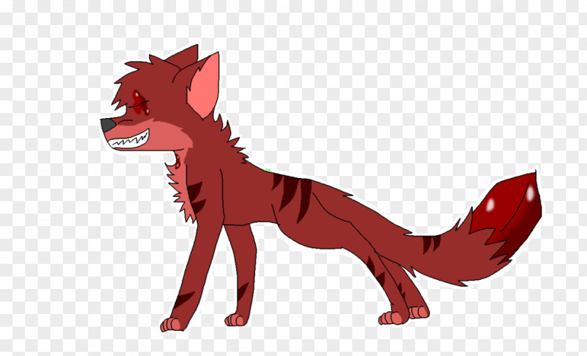 Rachet Red Fox Snout Tail Character PNG