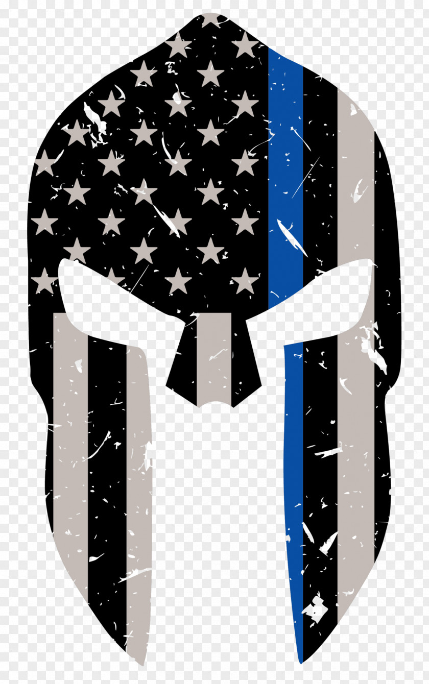 American Cowboy Police Equipment Flag Of The United States Thin Blue Line Decal Sticker PNG