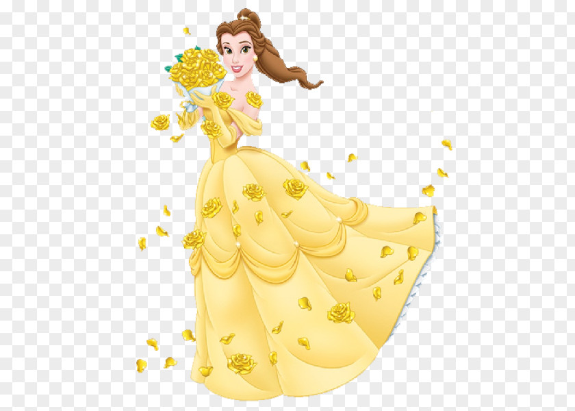 Belle Beauty And The Beast Disney Princess Clip Art PNG