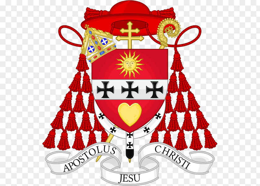 Cardinal Coat Of Arms Ecclesiastical Heraldry Catholicism Pope PNG