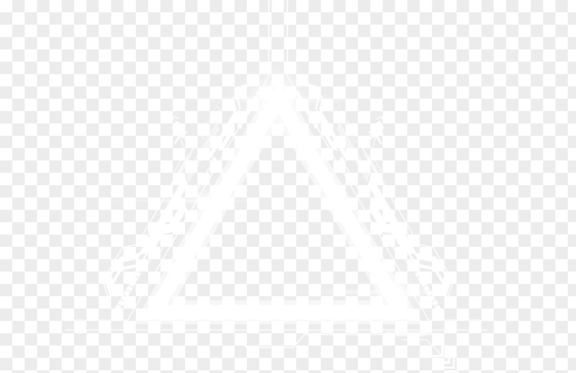 Creative Technology Triangle Beam White Symmetry Black Pattern PNG