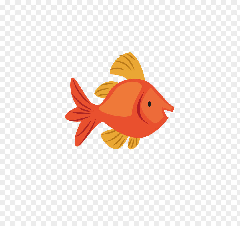Cute Fish Red Euclidean Vector PNG