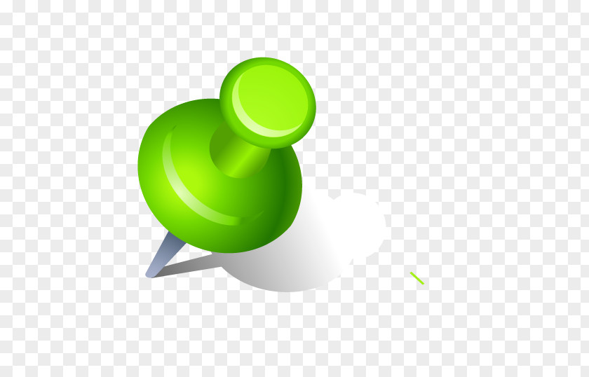 Green Pin Drawing Clip Art PNG