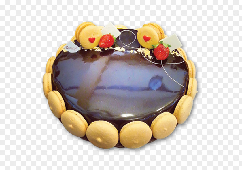 Macaron Cake Chocolate CarameL Patisserie & Cafe Dessert Pastry PNG